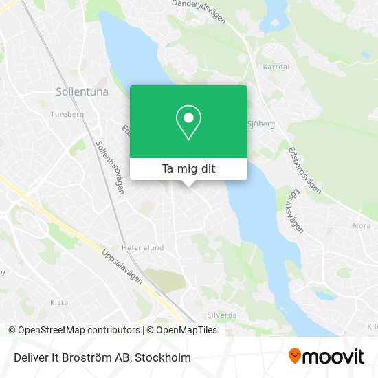 Deliver It Broström AB karta