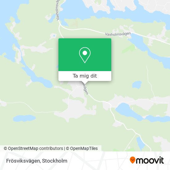 Frösviksvägen karta