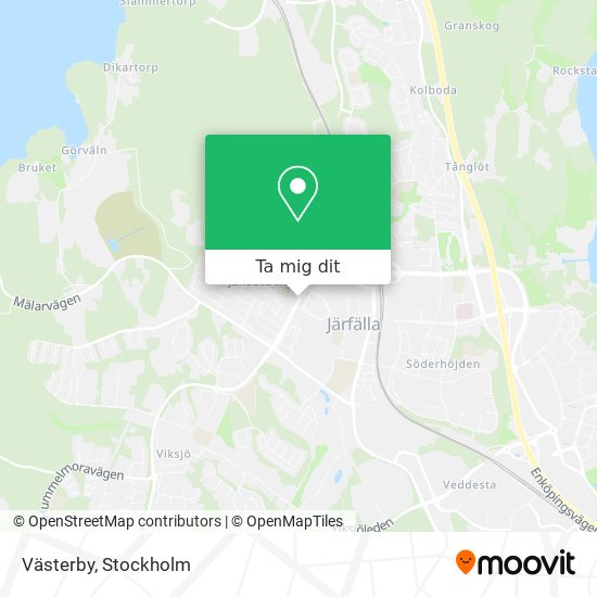 Västerby karta