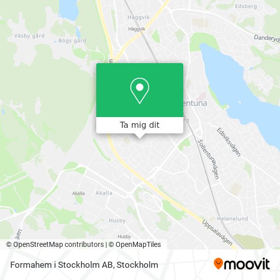 Formahem i Stockholm AB karta