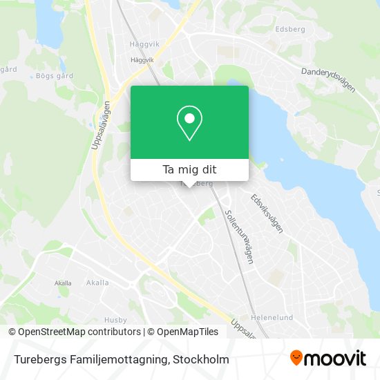 Turebergs Familjemottagning karta