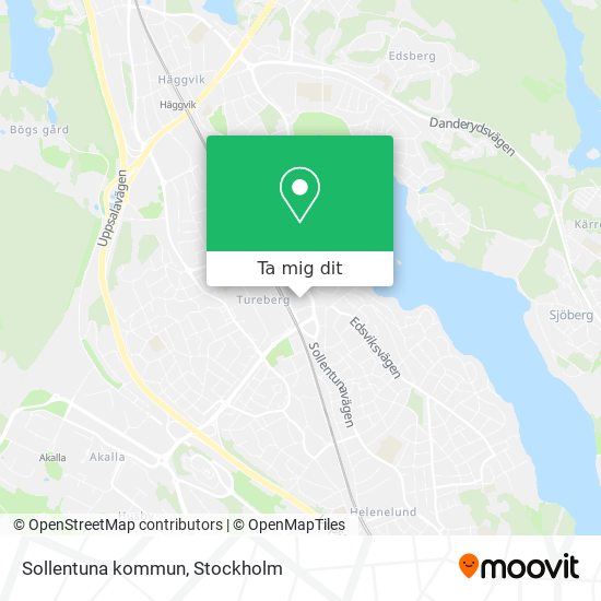 Sollentuna kommun karta