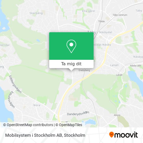 Mobilsystem i Stockholm AB karta