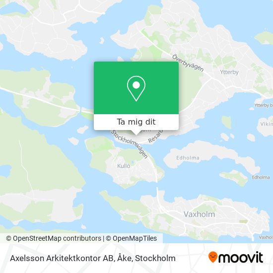 Axelsson Arkitektkontor AB, Åke karta