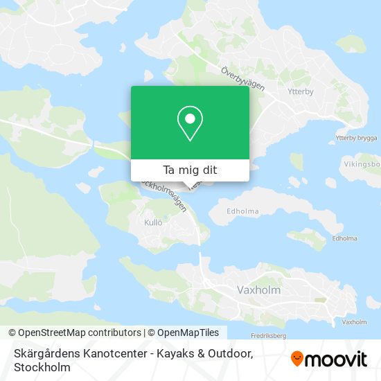 Skärgårdens Kanotcenter - Kayaks & Outdoor karta