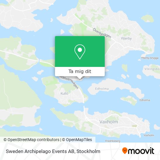 Sweden Archipelago Events AB karta