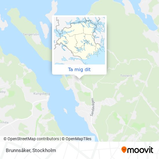 Brunnsåker karta