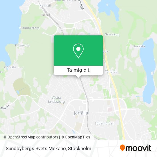 Sundbybergs Svets Mekano karta