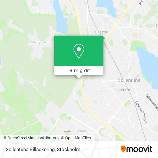 Sollentuna Billackering karta