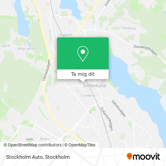 Stockholm Auto karta