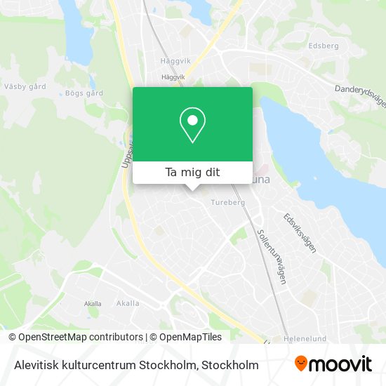 Alevitisk kulturcentrum Stockholm karta