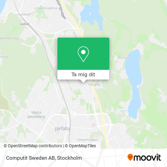 Computit Sweden AB karta