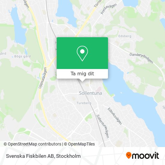 Svenska Fiskbilen AB karta