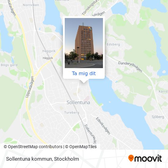 Sollentuna kommun karta