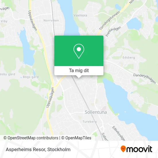Asperheims Resor karta