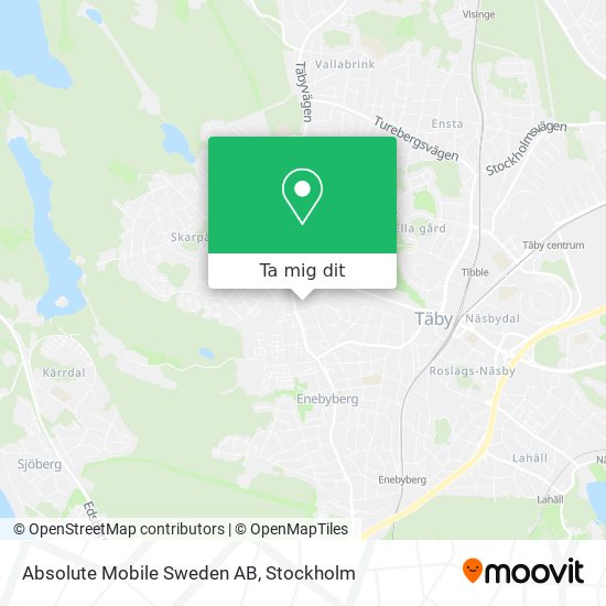 Absolute Mobile Sweden AB karta