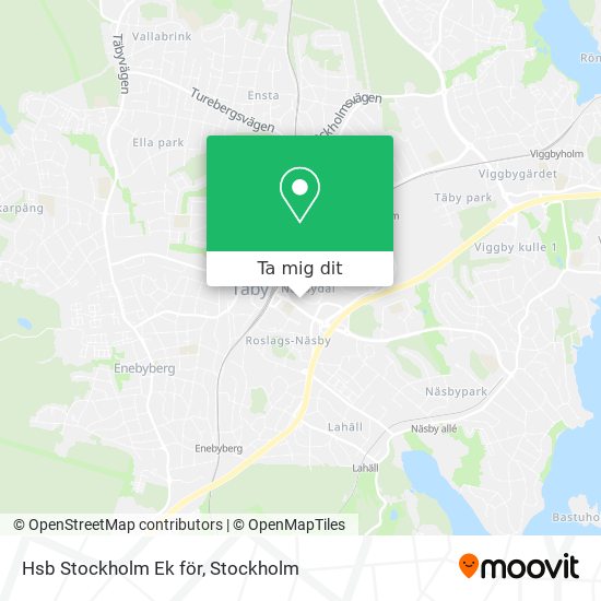 Hsb Stockholm Ek för karta