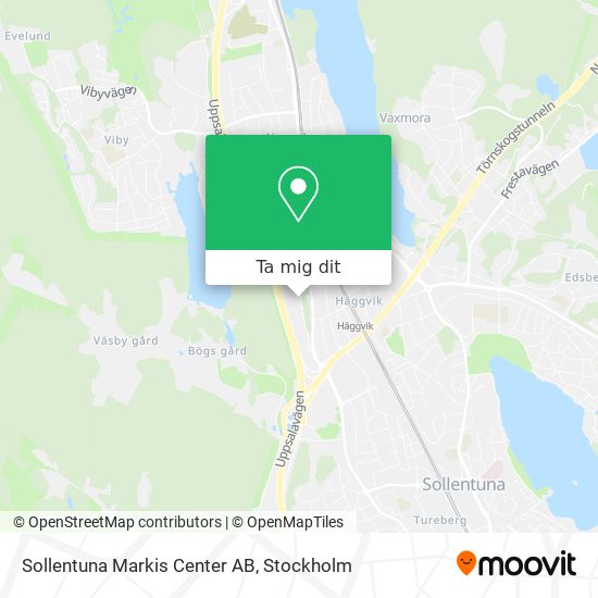 Sollentuna Markis Center AB karta