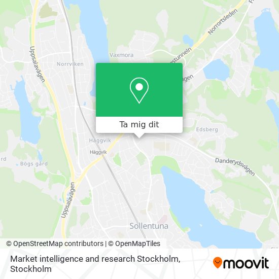 Market intelligence and research Stockholm karta