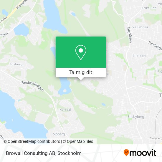 Browall Consulting AB karta