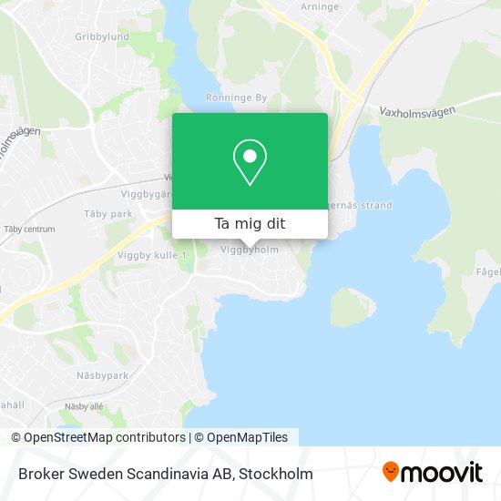 Broker Sweden Scandinavia AB karta