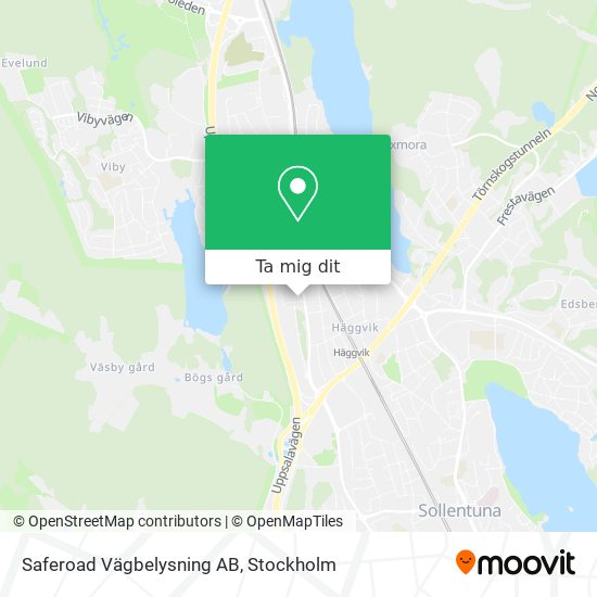 Saferoad Vägbelysning AB karta