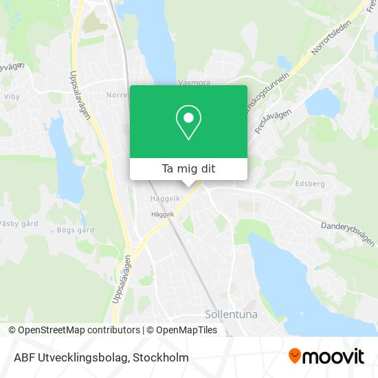 ABF Utvecklingsbolag karta