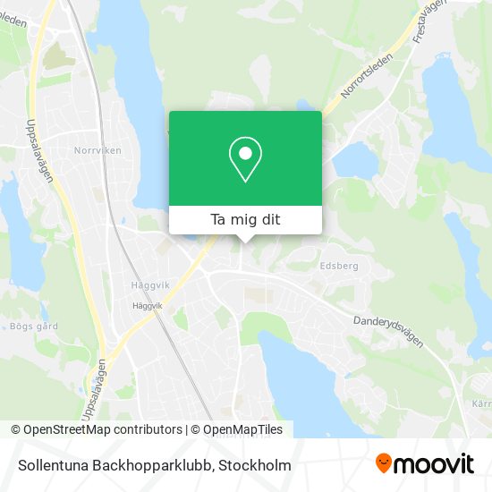 Sollentuna Backhopparklubb karta