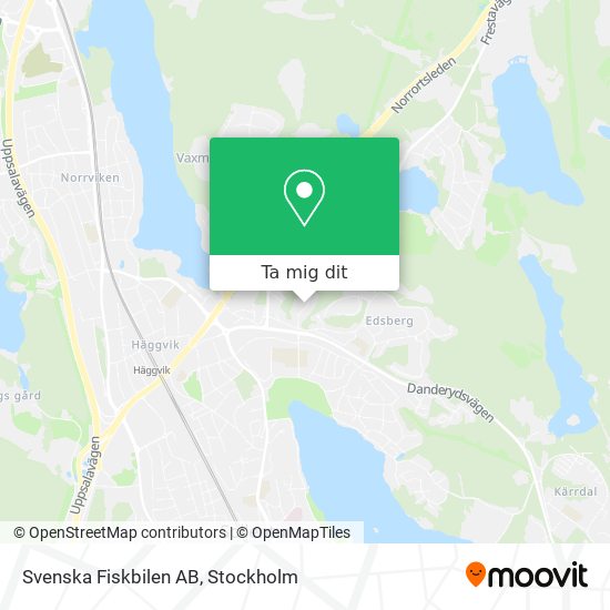 Svenska Fiskbilen AB karta