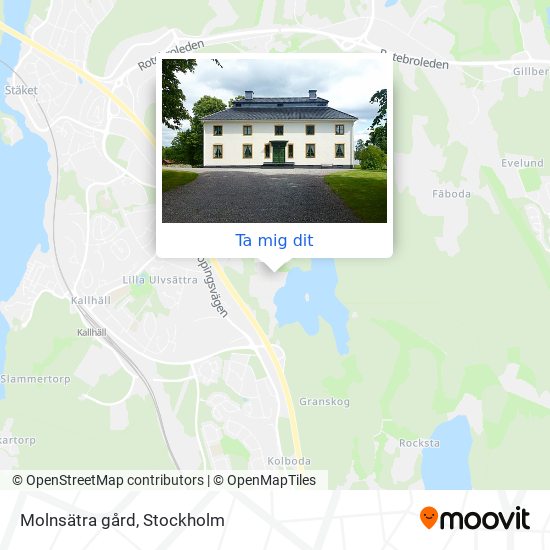 Molnsätra gård karta