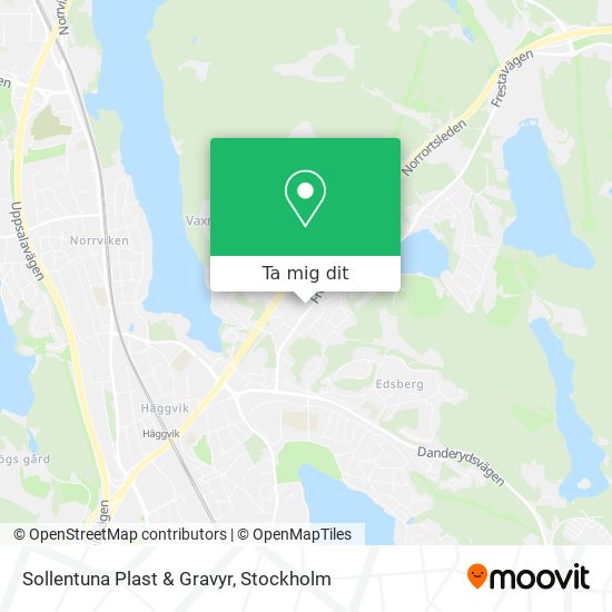 Sollentuna Plast & Gravyr karta