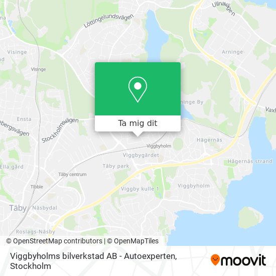 Viggbyholms bilverkstad AB - Autoexperten karta