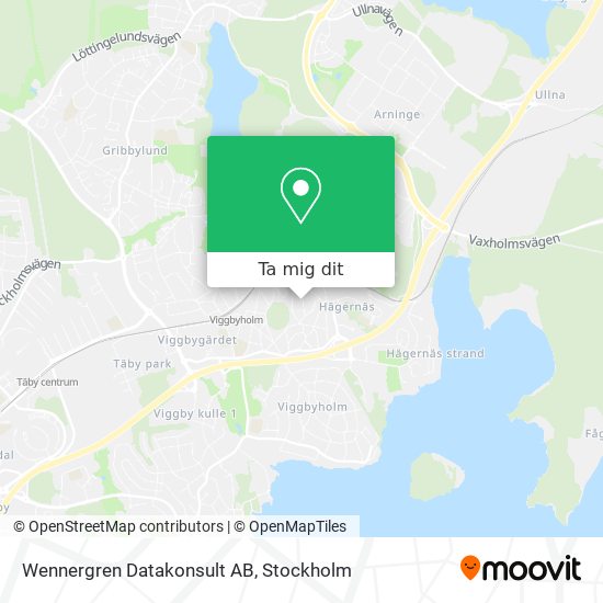 Wennergren Datakonsult AB karta