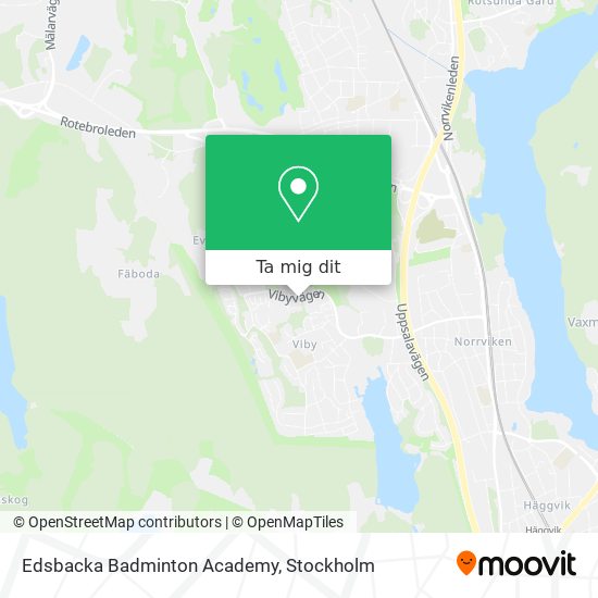 Edsbacka Badminton Academy karta