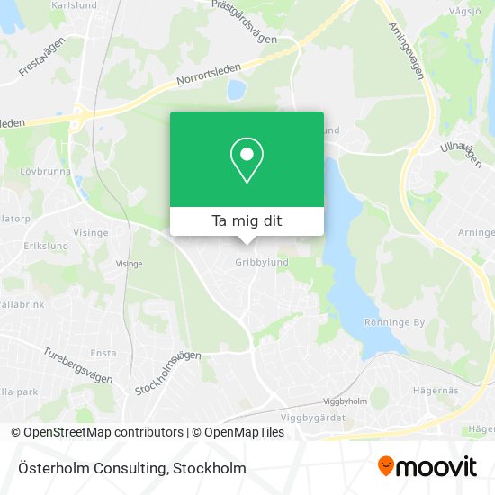 Österholm Consulting karta