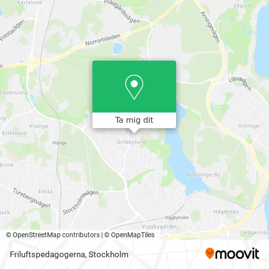 Friluftspedagogerna karta