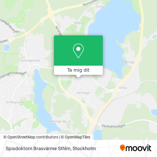 Spisdoktorn Brasvärme Sthlm karta