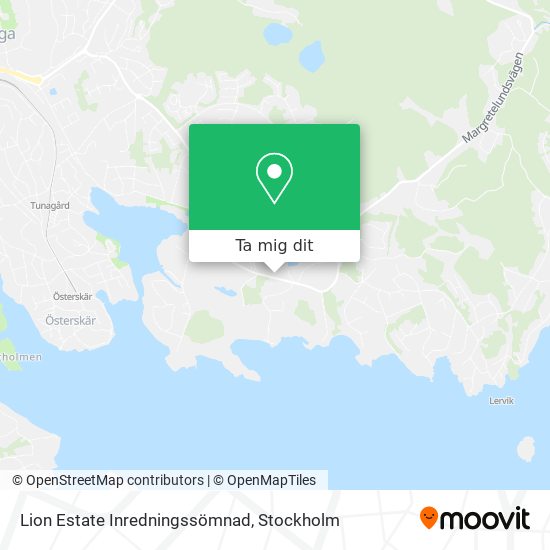 Lion Estate Inredningssömnad karta