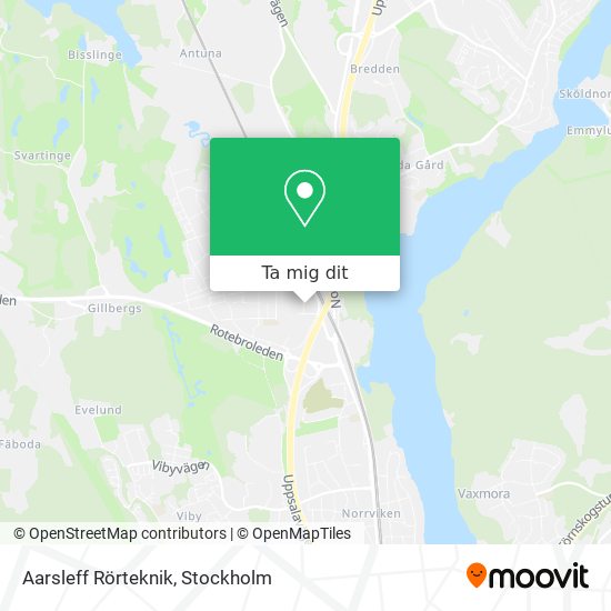 Aarsleff Rörteknik karta