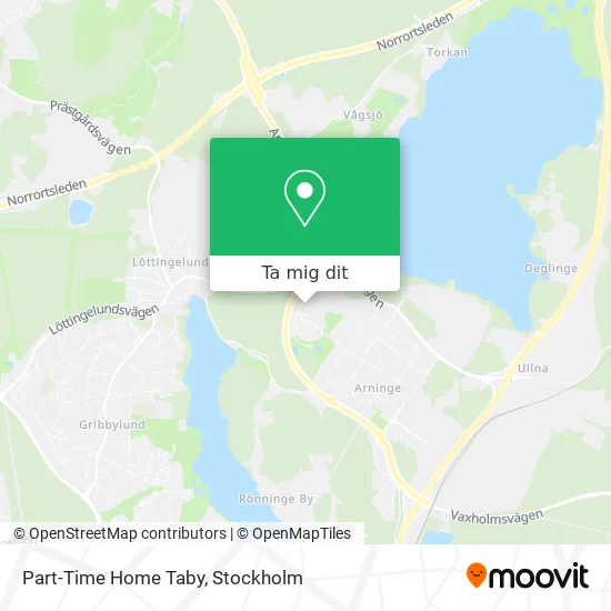 Part-Time Home Taby karta