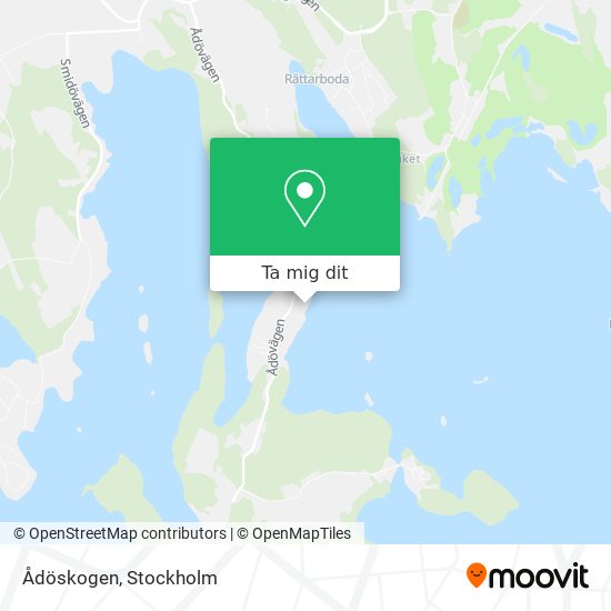 Ådöskogen karta