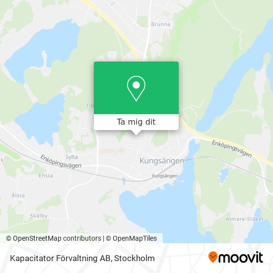 Kapacitator Förvaltning AB karta