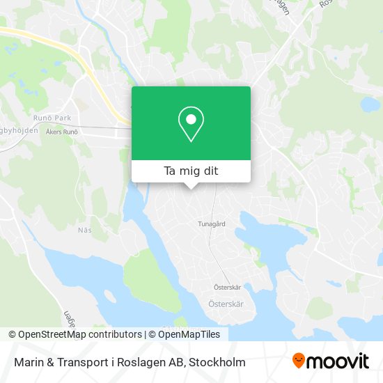 Marin & Transport i Roslagen AB karta