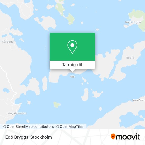 Edö Brygga karta