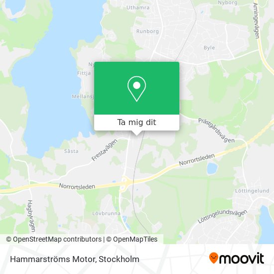 Hammarströms Motor karta