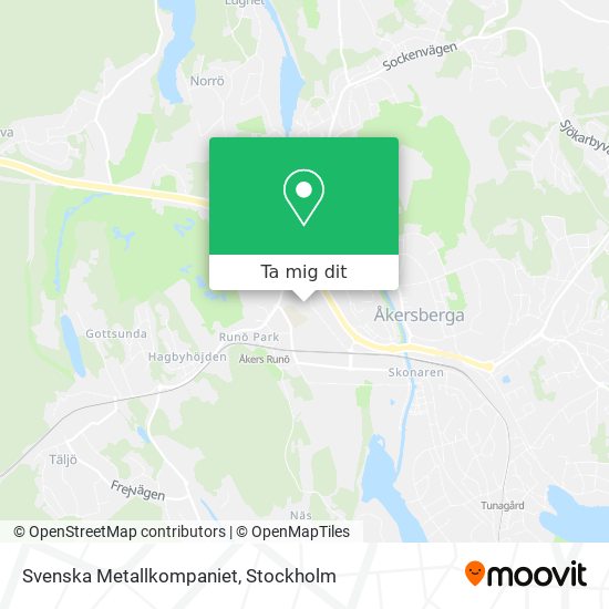 Svenska Metallkompaniet karta