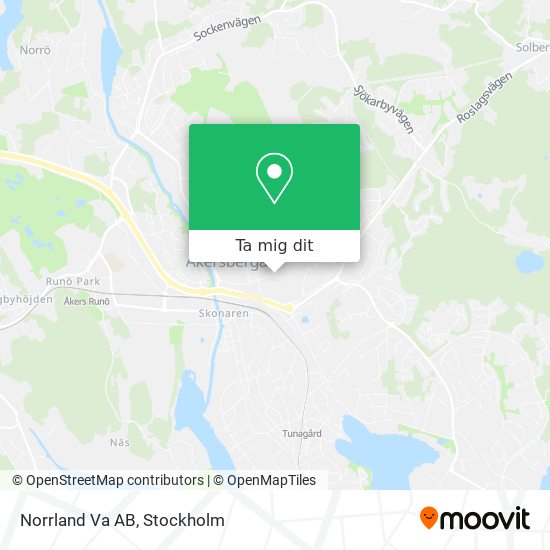 Norrland Va AB karta