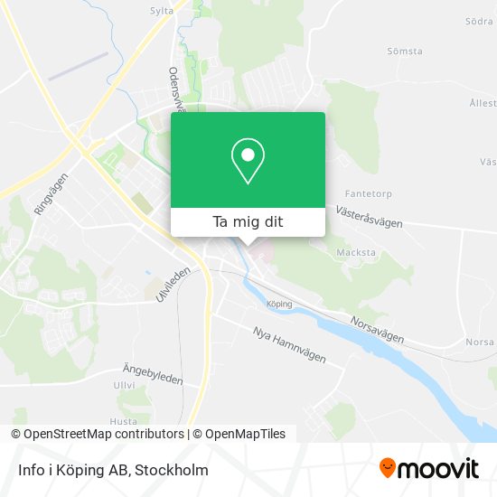 Info i Köping AB karta