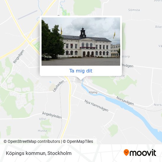 Köpings kommun karta