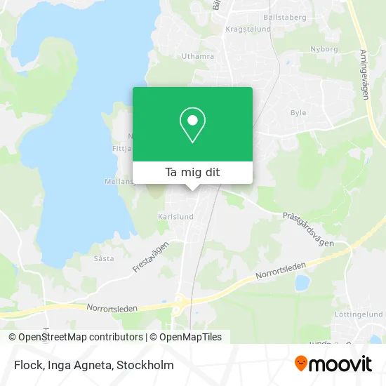 Flock, Inga Agneta karta